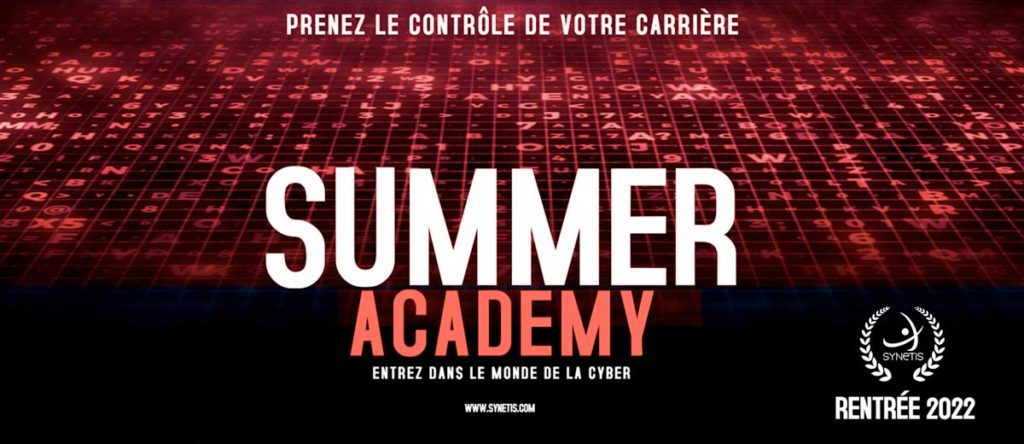 Lire la suite à propos de l’article Summer Academy by Synetis 3ème édition : prenez le contrôle de votre carrière !